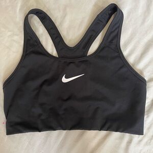 Nike Women's Black and White Sports Bra